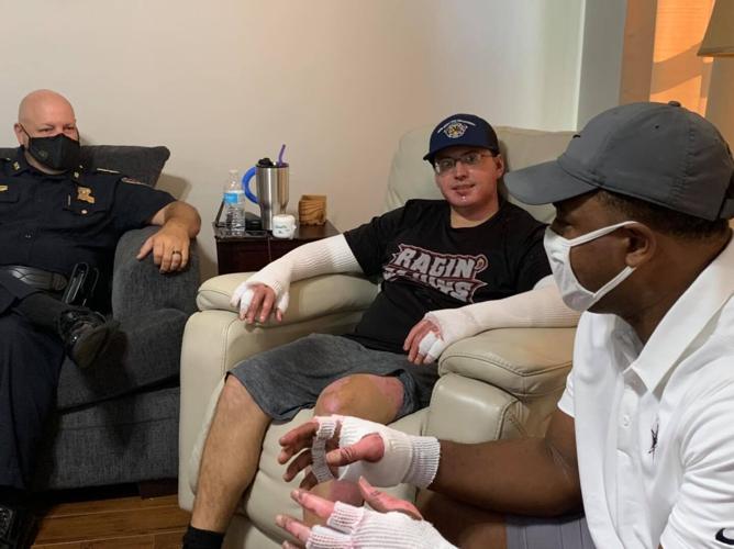 SFM Chief Meets With New Iberia Firefighters Injured in Last Months Explosion