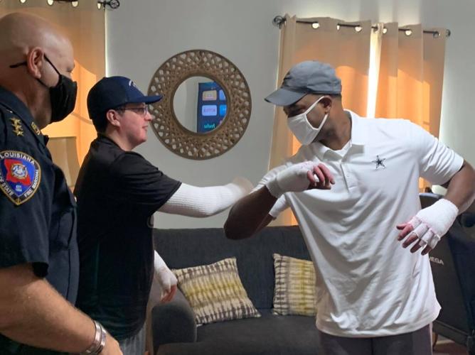 SFM Chief Meets With New Iberia Firefighters Injured in Last Months Explosion