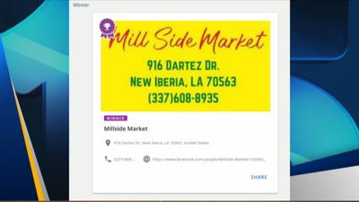 Millside Market Peoples Choice Winner