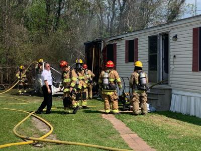 mobile home fire