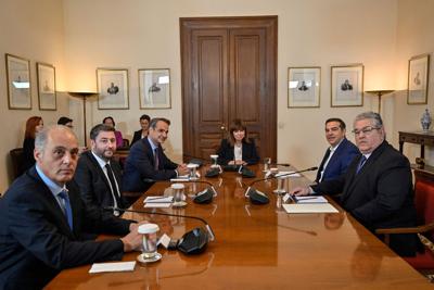 Greek president appoints judge as caretaker PM ahead of new elections